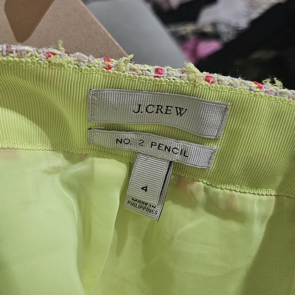 J Crew Tweed Pencil Skirt - Picture 5 of 12